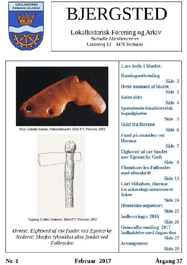 Medlemsblad forside nr. 1 2017