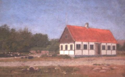 Sejerø Gl. Skole maleri red.