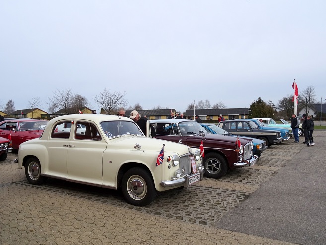 Veteranbiltræf i Svebølle Centret d. 2. april 2016 - 1 - Foto: F.P.
