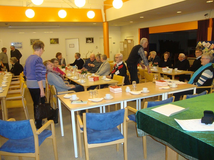 Deltagelsen i generalforsamlingen var på 43 fremmødte. Foto: F.P.