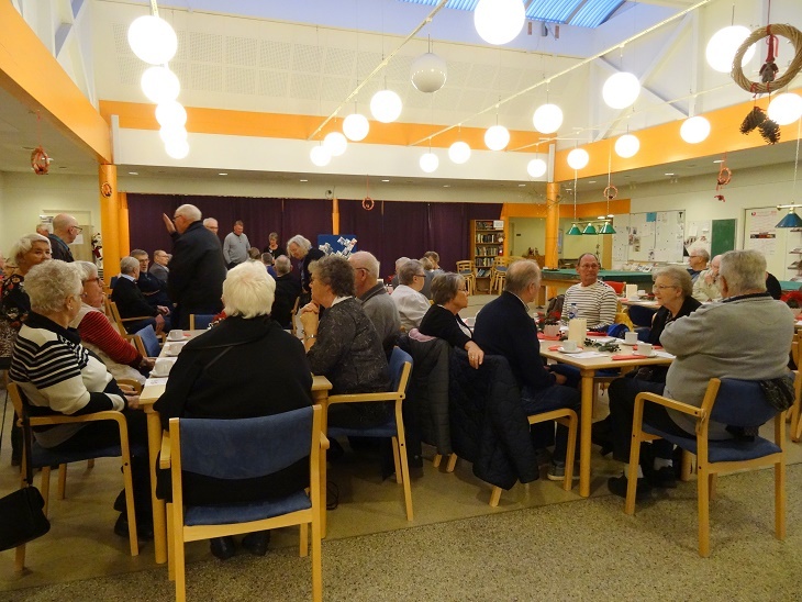 Den traditionsrige koncert var igen i år et tilløbsstykke. Foto: F.P.