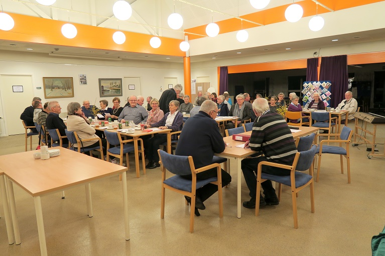 Vue ud over de 45 fremmødte. Foto: F.P.