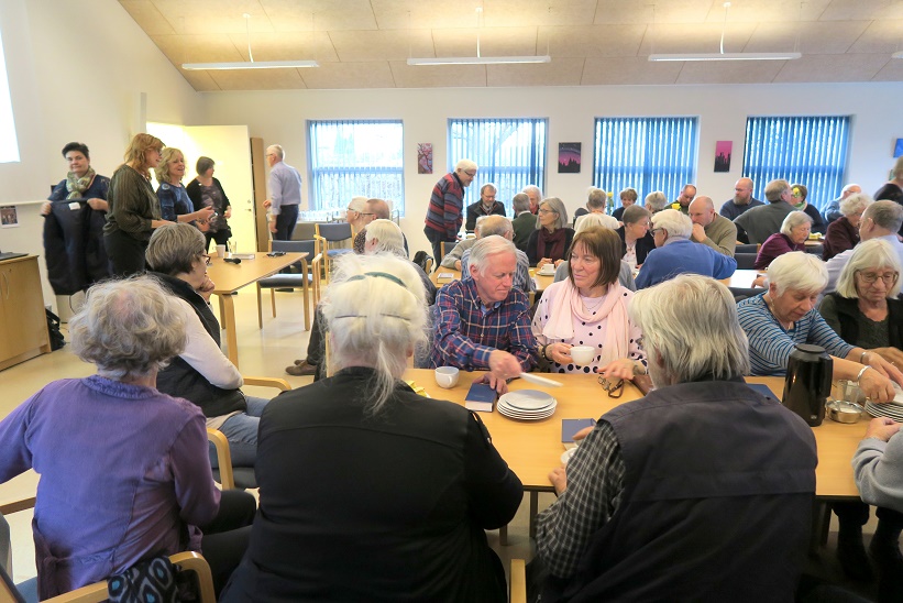 Et udsnit af de mange fremmødte. Foto: F.P.
